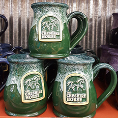 Cheshire Horse Mugs, $18.95
