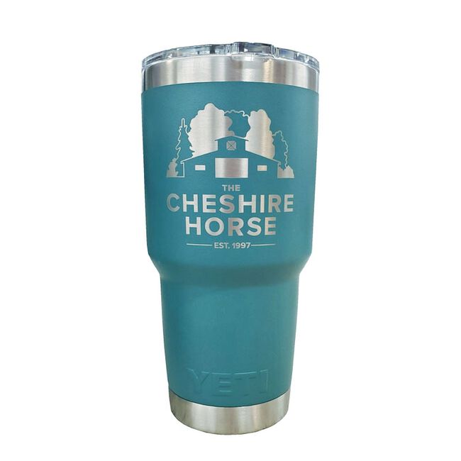 The Cheshire Horse Barn Logo Novelty YETI 30 oz Rambler