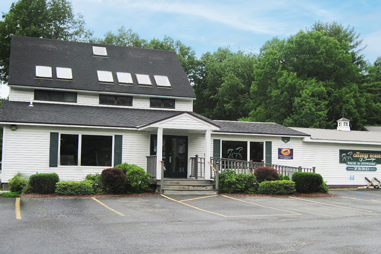 The Cheshire Horse of Saratoga, located in Saratoga Springs, NY