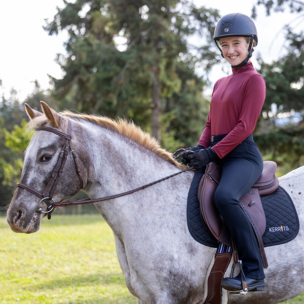 Girl on a pony